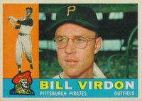 1960 Topps #496 Bill Virdon Baseball Card