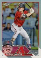 2023 Topps Chrome #95 Corbin Carroll Refractor Baseball Card