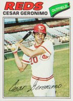1977 Topps #535 Cesar Geronimo Baseball Card