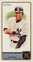 2011 Topps Allen & Ginter #57 Derek Jeter Mini-Allen & Ginter Back Baseball Card