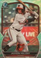 2023 Bowman Draft #BDC118 Jackson Holliday Chrome-Lunar Glow Baseball Card