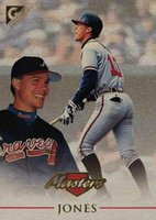 1999 Topps Gallery #105 Chipper Jones Player's Private Issue Baseball Card