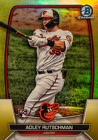 2023 Bowman Chrome #17 Adley Rutschman Yellow Baseball Card