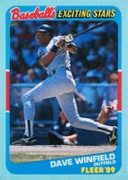 1989 Fleer Exciting Stars #43 Dave Winfield Baseball Card
