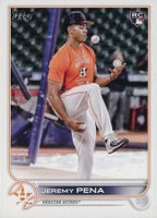 2022 Topps Update #US253 Jeremy Pena SP Baseball Card