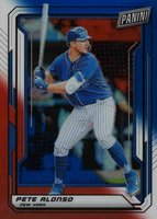 2019 Panini National Convention VIP Gold Party #67 Pete Alonso Red/White/Blue Baseball Card