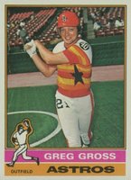 1976 Topps #171 Greg Gross Baseball Card