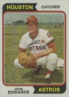 1974 Topps #635 John Edwards Baseball Card