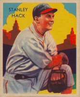 1934 Diamond Stars  #107 Stanley Hack Baseball Card