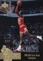 1995 Upper Deck Jordan Collection #JC6 Michael Jordan 1988 Slam Dunk Champion Basketball Card
