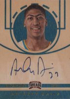 2012 Panini Threads #201 Anthony Davis Autograph Basketball Card