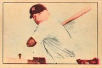 1952 Berk Ross # Mickey Mantle Baseball Card