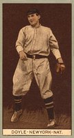 1912 Brown Backgrounds Broadleaf #50 Larry Doyle Baseball Card