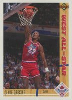1991 Upper Deck #53 Clyde Drexler Basketball Card