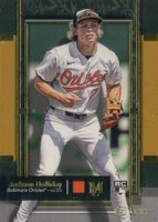 2024 Topps Museum Collection #76 Jackson Holliday Gold Baseball Card