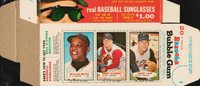 1966 Bazooka Complete Box # Willie Mays/Sam McDowell/Vern Law Baseball Card