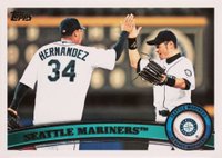 2011 Topps #589 Seattle Mariners Baseball Card
