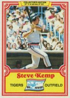 1981 Drake's #27 Steve Kemp Baseball Card