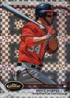 2012 Finest #73 Bryce Harper Xfractor Baseball Card