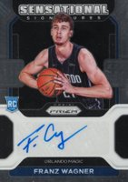 2021 Panini Prizm Sensational Signature #SSFRN Franz Wagner Basketball Card