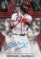 2023 Topps Baseball Stars Autographs #BSAMH Michael Harris II Black Baseball Card