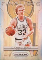 2023 Panini Prizm Deca Finalists #7 Larry Bird Silver Prizm Basketball Card