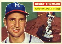 1956 Topps #257 Bobby Thomson Baseball Card