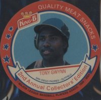 1989 King-B #21 Tony Gwynn Baseball Card