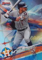 2017 Bowman's Best #48 Carlos Correa Refractor Baseball Card