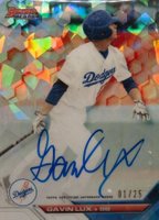 2016 Bowman's Best Best of 2016 Autograph #B16GL Gavin Lux Atomic Refractor Baseball Card