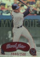 1999 Fleer Mystique #159 Derek Jeter Baseball Card