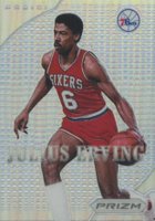 2012 Panini Prizm Most Valuable Players #16 Julius Erving Prizm Basketball Card