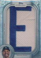 2025 Topps Sterling Sterling Jersey Letter Patches 1/1 #TSJLPMB Mookie Betts 