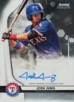 2020 Bowman Sterling Prospect Autographs #JJU Josh Jung Baseball Card