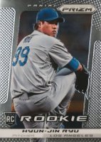 2013 Panini Prizm #202 Hyun-Jin Ryu Baseball Card