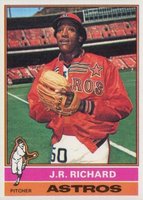 1976 Topps #625 J.R. Richard Baseball Card