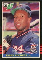1985 Leaf #107 Kirby Puckett Baseball Card