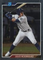 2020 Bowman Heritage Chrome Prospects #ROD Julio Rodriguez Baseball Card