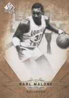2012 SP Authentic Canvas Collection #CC-24 Karl Malone Gold Basketball Card