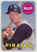 1969 Topps #436 Gene Alley Baseball Card