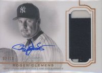 2020 Topps Dynasty Autographed Patch #RC3 Roger Clemens Baseball Card