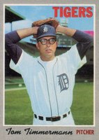 1970 Topps #554 Tom Timmermann Baseball Card