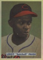 1998 Bowman Chrome Reprints #4 Satchel Paige Refractor Baseball Card