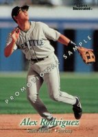 1997 Sports Illustrated #158 Alex Rodriguez Promotional Sample Baseball Card