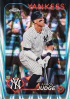 2024 Topps Chrome #50 Aaron Judge Raywave Baseball Card