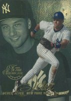 1997 Flair Showcase #2 Derek Jeter Row 2 Baseball Card