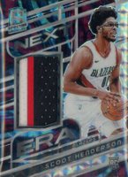 2023 Panini Spectra Next ERA Memorabilia #NEXSCO Scoot Henderson Interstellar Basketball Card