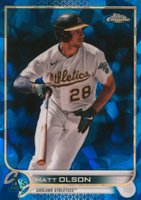 2022 Topps Chrome Sapphire Edition #149 Matt Olson Baseball Card