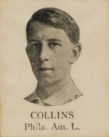 1909 Colgan's Chips Square Proofs # Eddie Collins Baseball Card