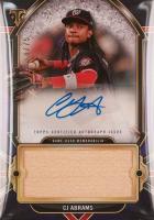 2024 Topps Triple Threads Autograph Single Jumbo Relics #AJRCJA CJ Abrams Amethyst Baseball Card